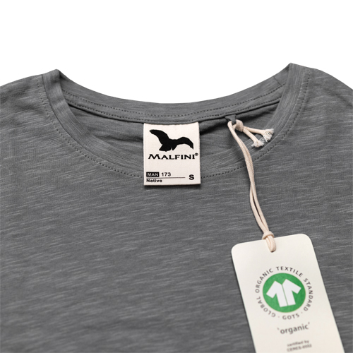 Pánské tričko Organic slub detail 3
