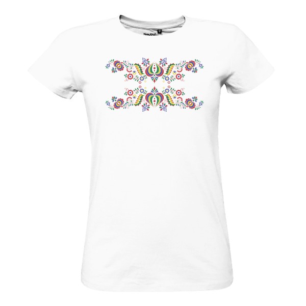 Tričko s potiskem Lidový, folklorní motiv nejen pro stárky, chasu