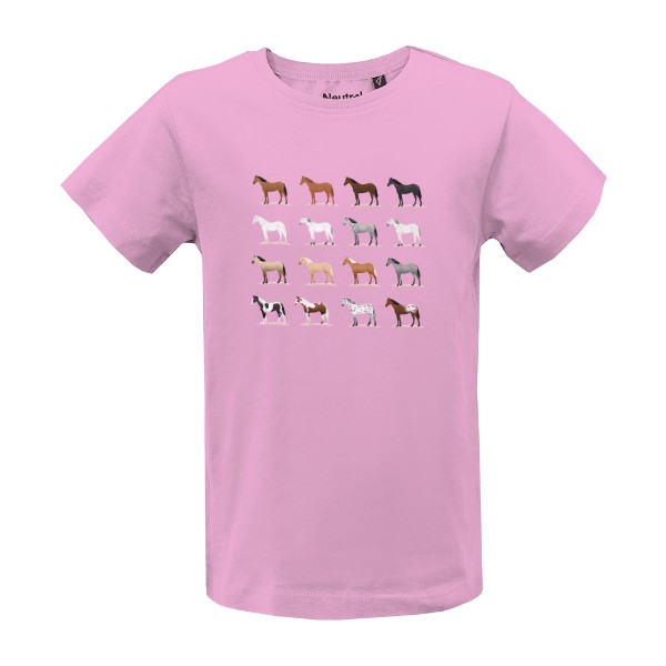 Tričko s potiskem Koně