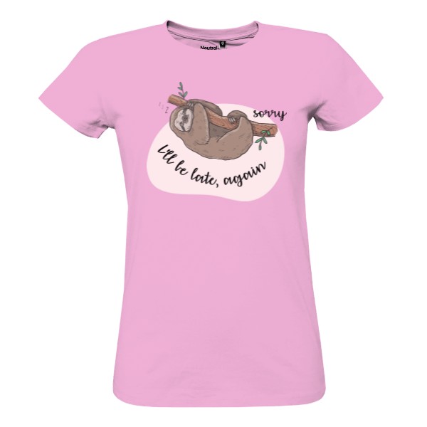 Tričko s potiskem Lenochod