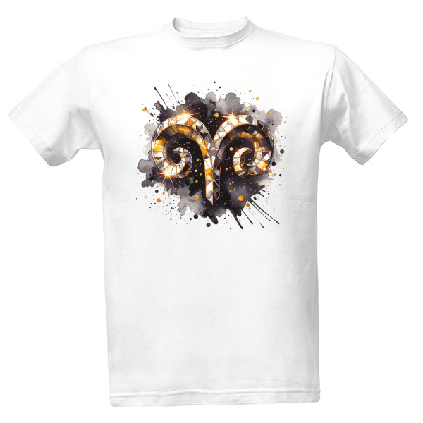 Tričko s potiskem Znamení Zvěrokruhu – Beran – Moderní Design