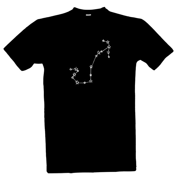 Tričko s potiskem Znamení Zvěrokruhu - Štír - Souhvězdí